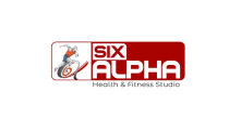Six Alpha Fitness Logo Six Alpha Fitness partner logo advertising on Hype Loop DOOH screens