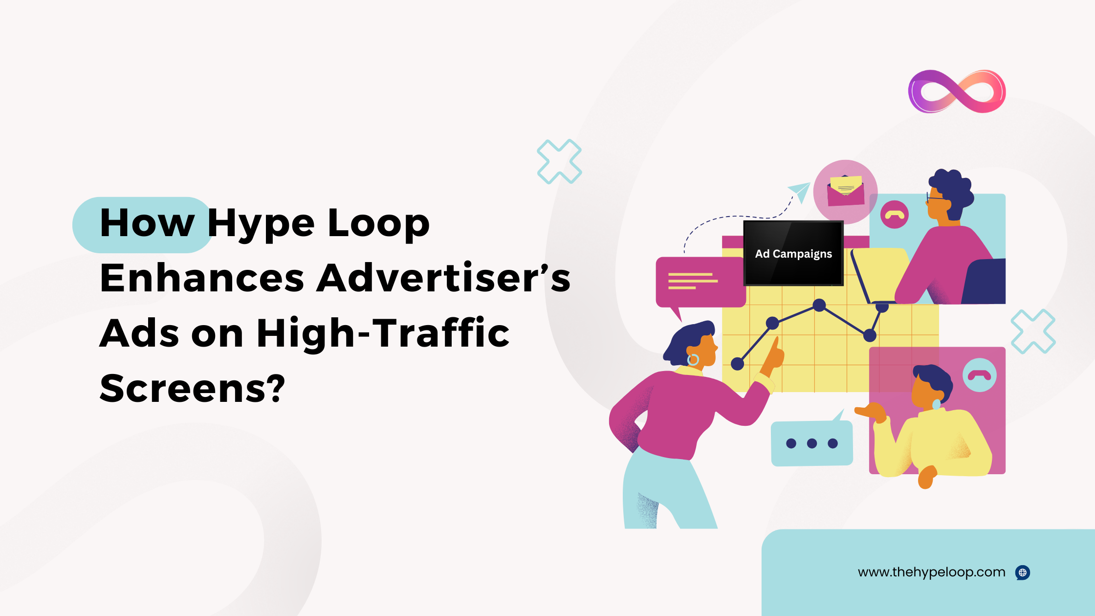 Hype Loop Enhances Advertisers' Ads on High-Traffic Screens